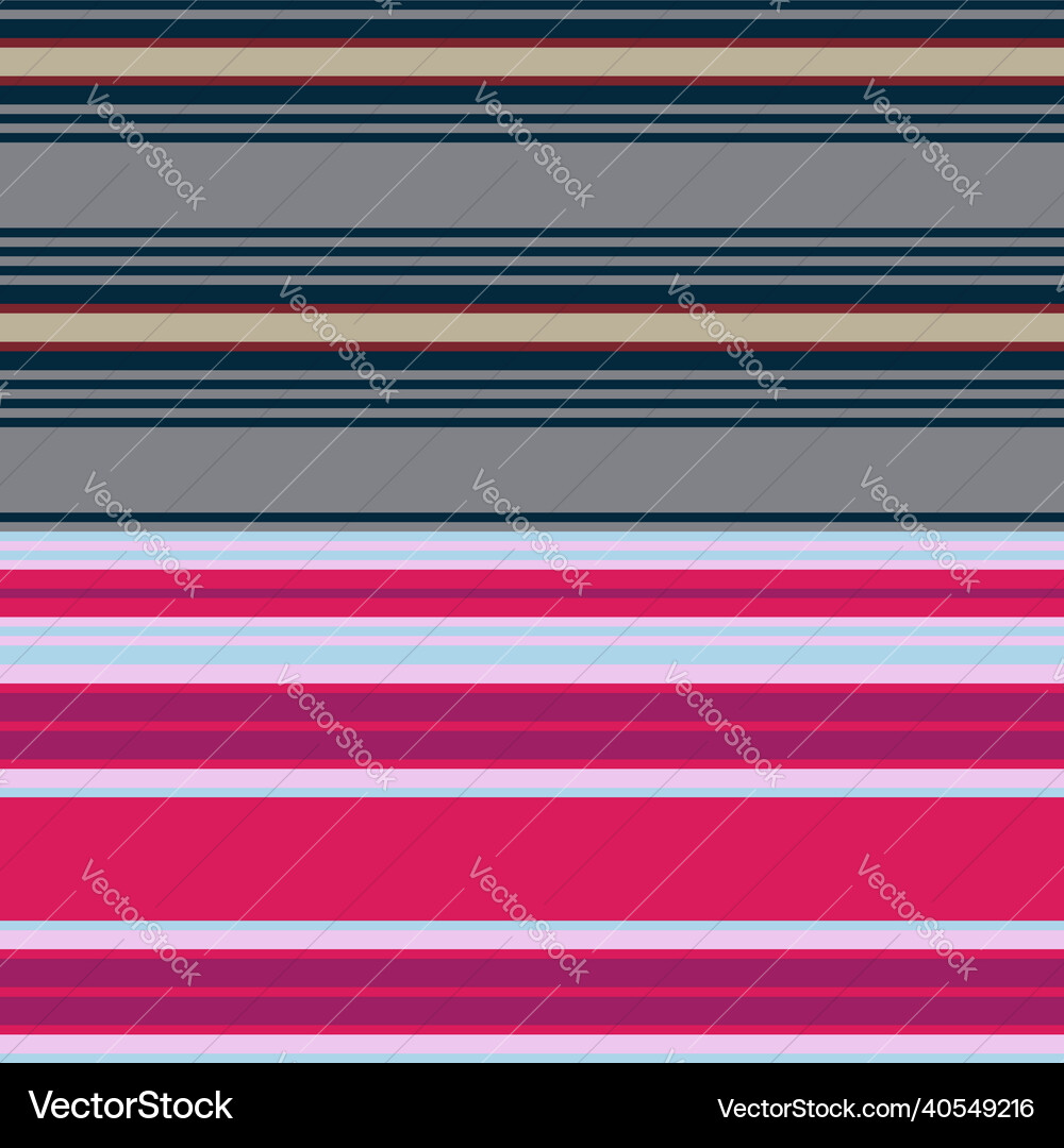 Double rainbow striped seamless pattern design Vector Image