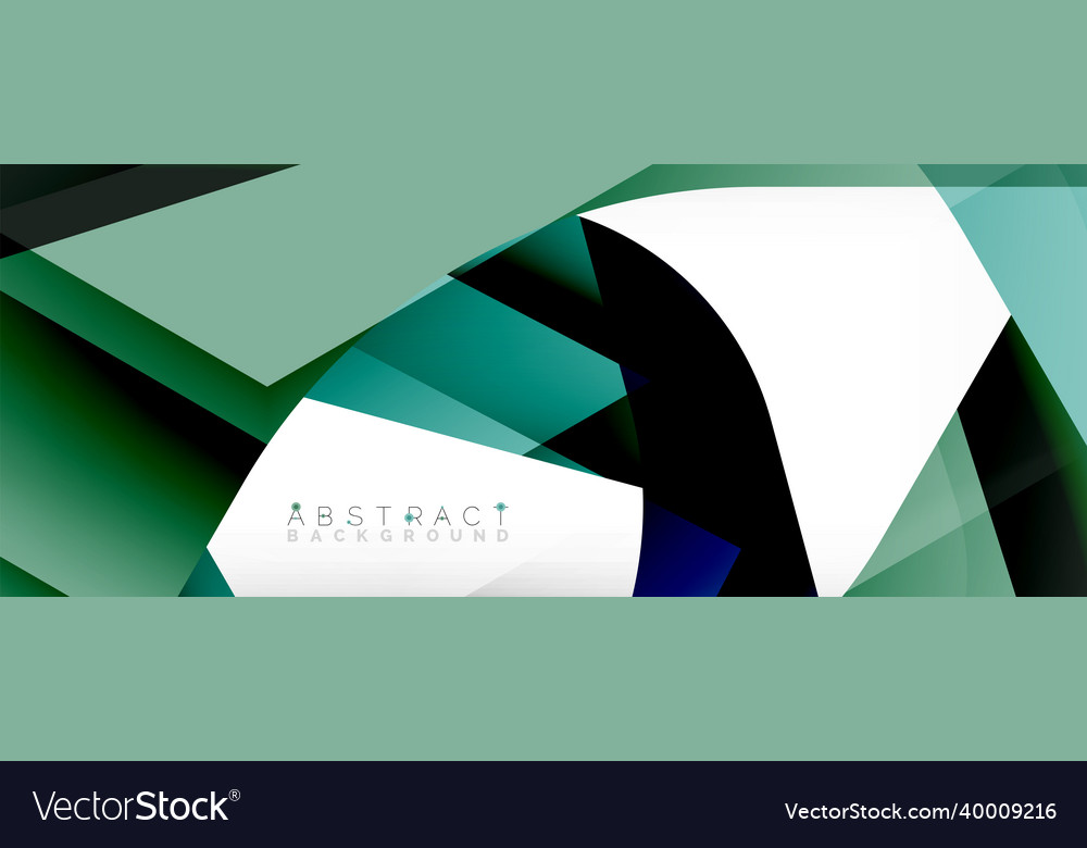 Geometric abstract background - multicolored