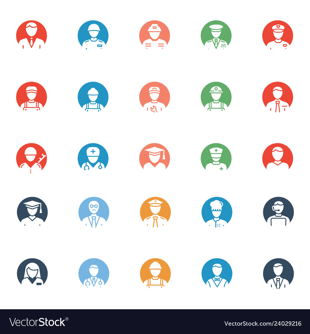 Professional icons set that can easily mod