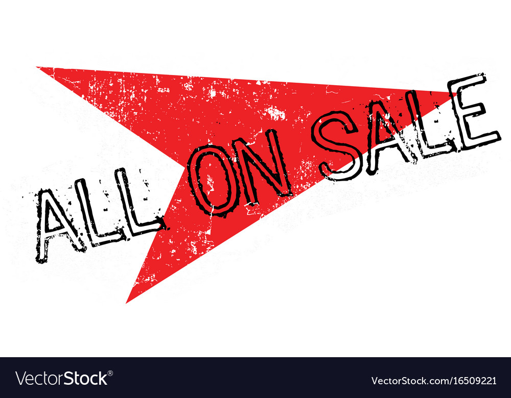 All on sale rubber stamp