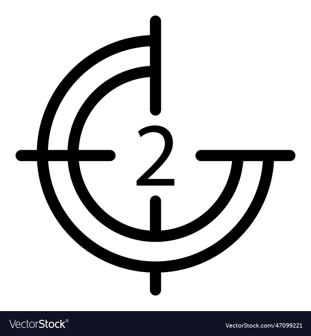 Countdown icon design template isolated Vector Image Countdown icon design template isolated