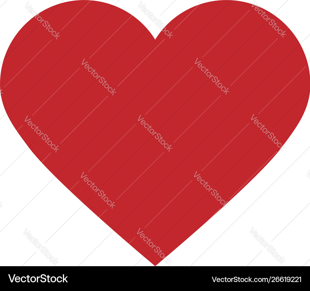 Heart icon Royalty Free Vector Image - VectorStock