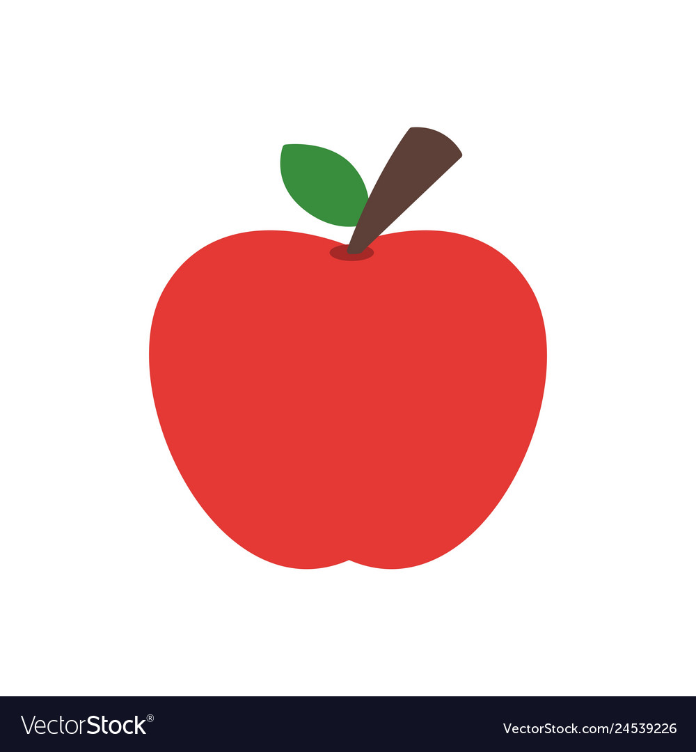 Apple icon Royalty Free Vector Image - VectorStock