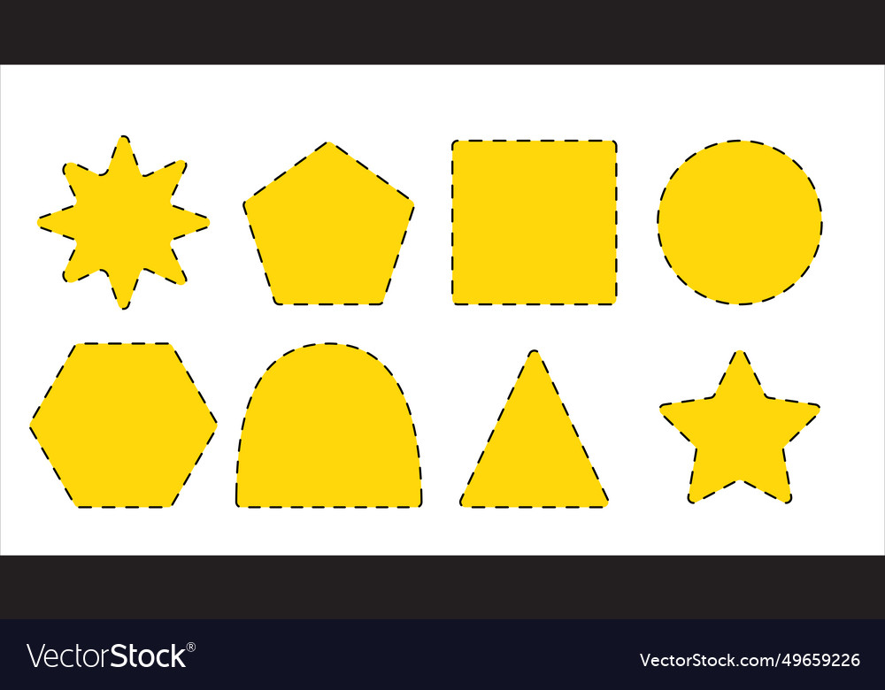 Cutting lines set of geometric objects