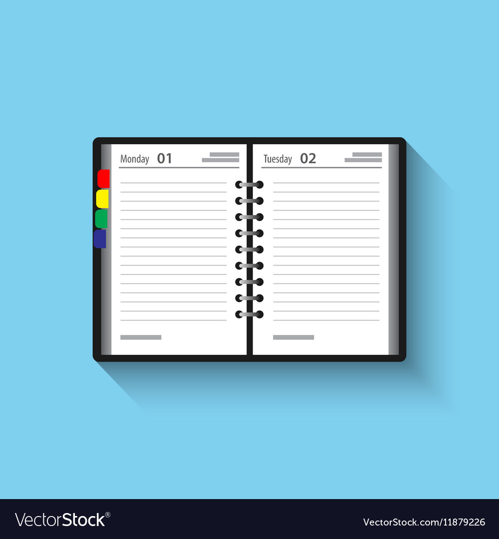 Flat Style Notebook