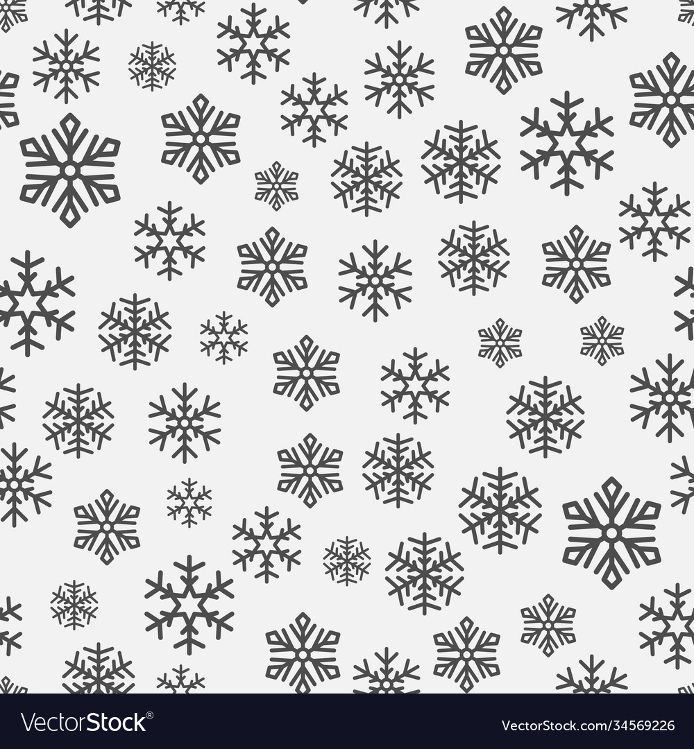 Seamless new years black and white background