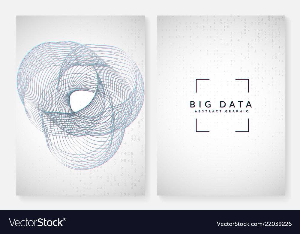 Visualization background technology for big data vector image Visualization background technology for big data