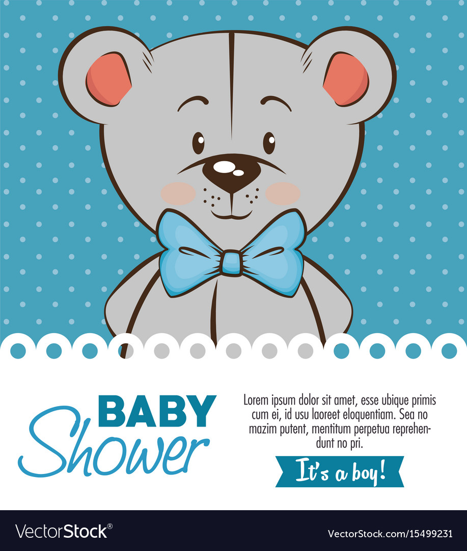 baby shower boy invitation card royalty free vector image invitation card for boys