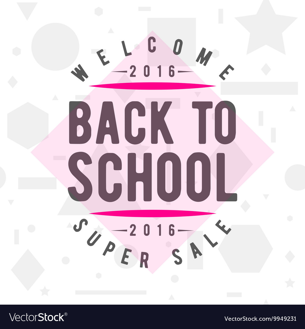 Back to school greeting