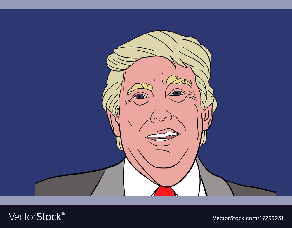 Trump Royalty Free Vector Image - VectorStock