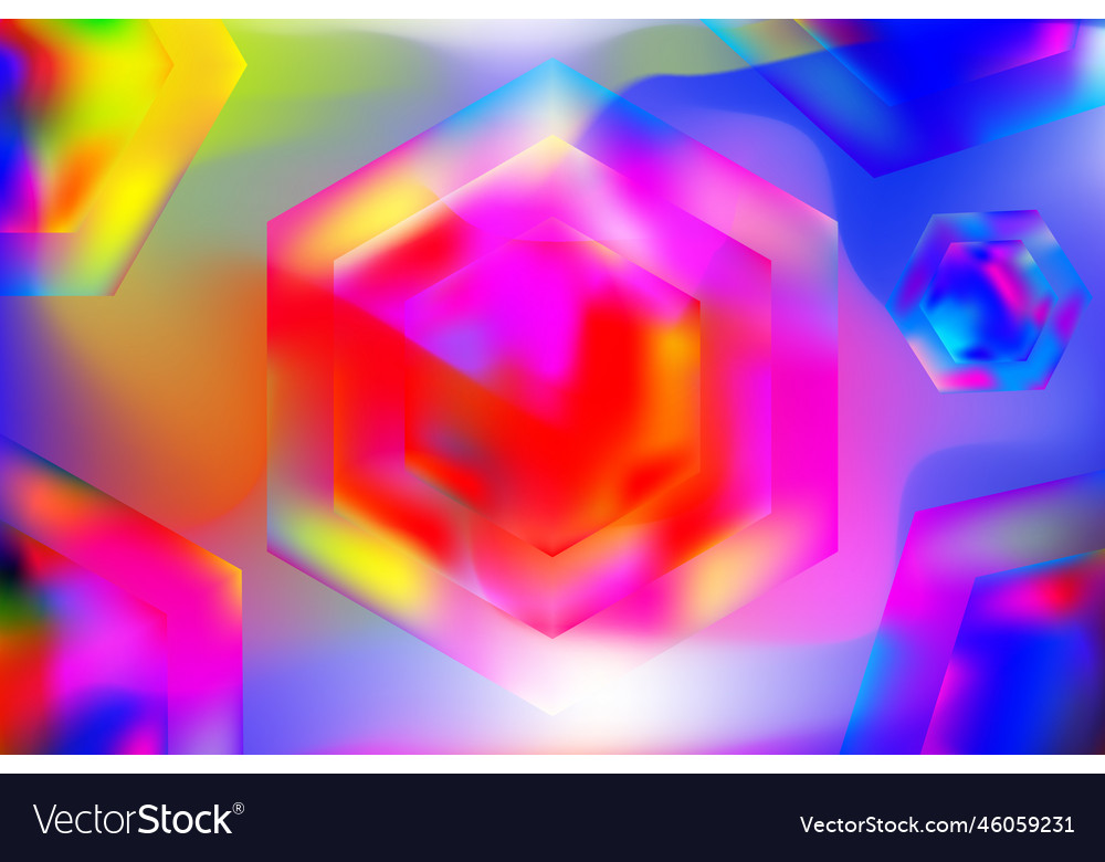 Vibrant swirl gradient background abstract color vector image Vibrant swirl gradient background abstract color