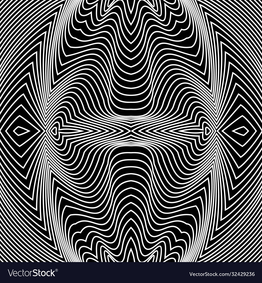 Abstract lines pattern waves background vector image Abstract lines pattern waves background