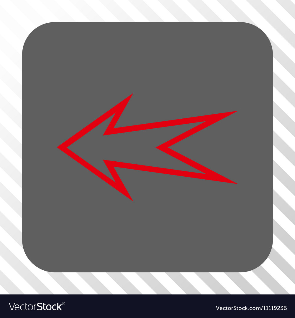 Arrow left rounded square button