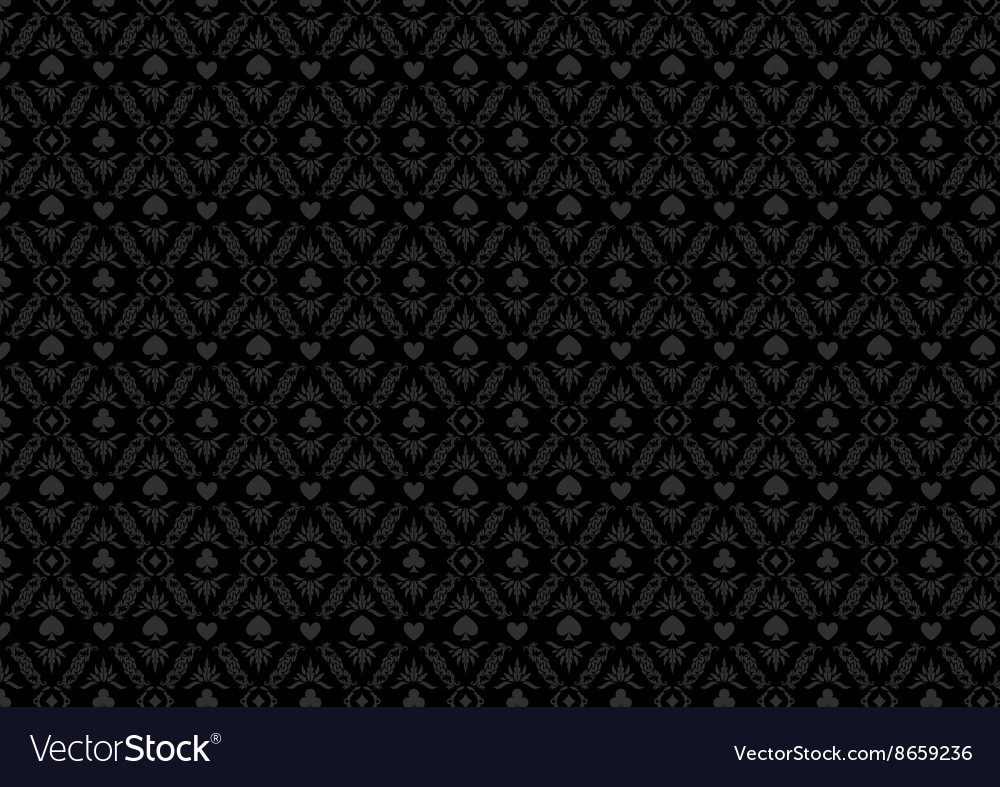 Luxury casino gambling poker background pattern