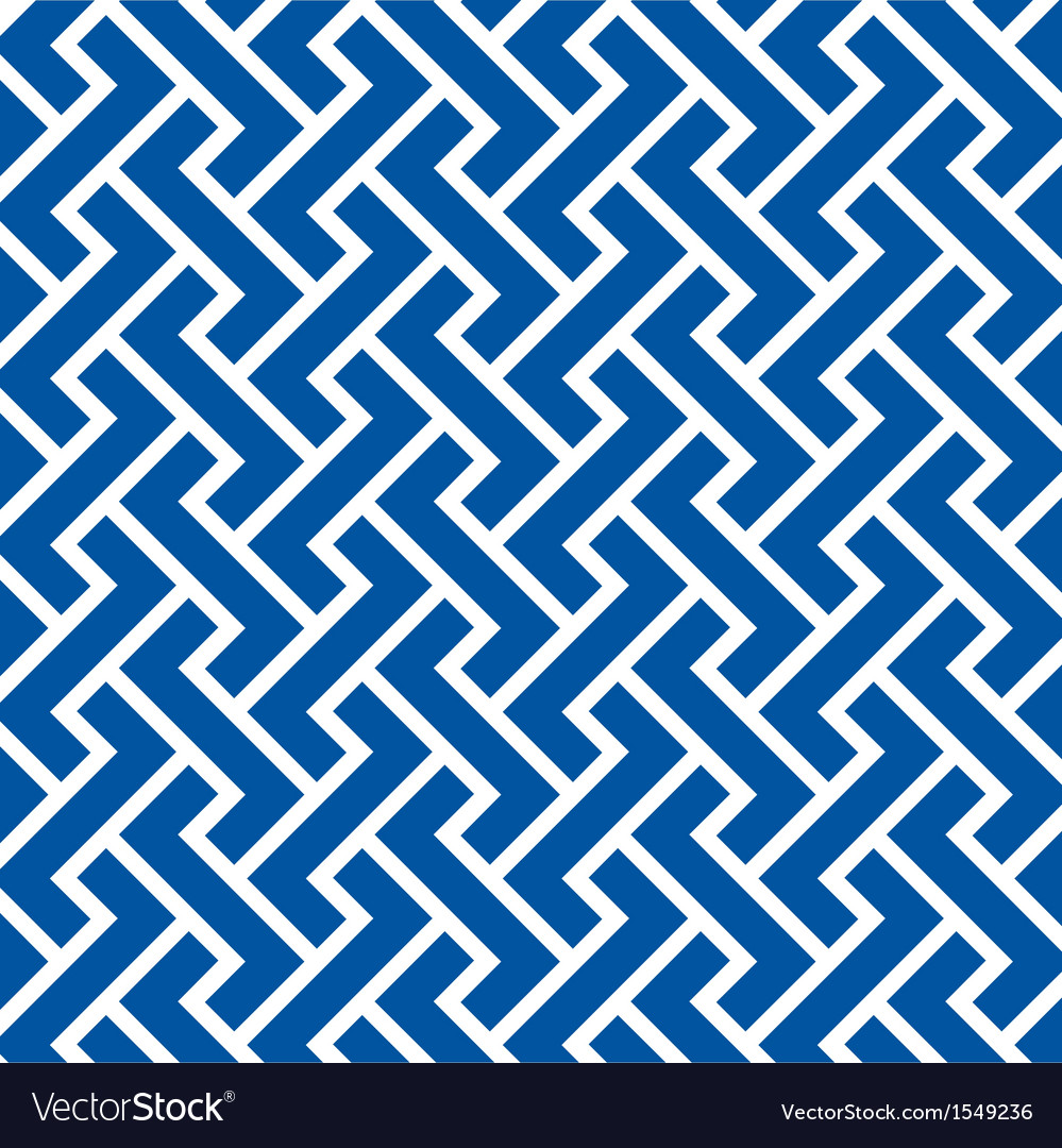 Pattern seamless chevron blue
