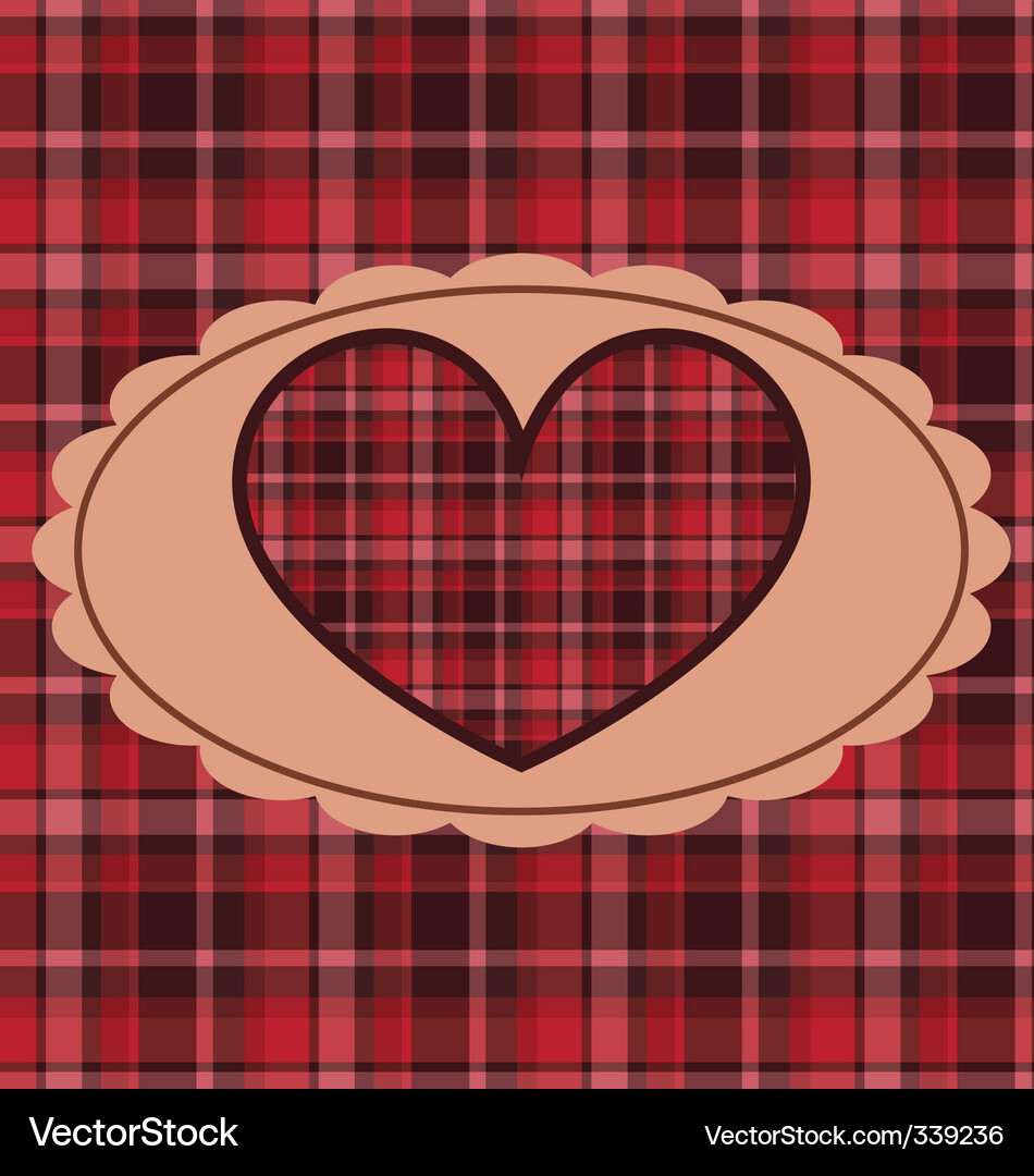 Retro valentines background Royalty Free Vector Image