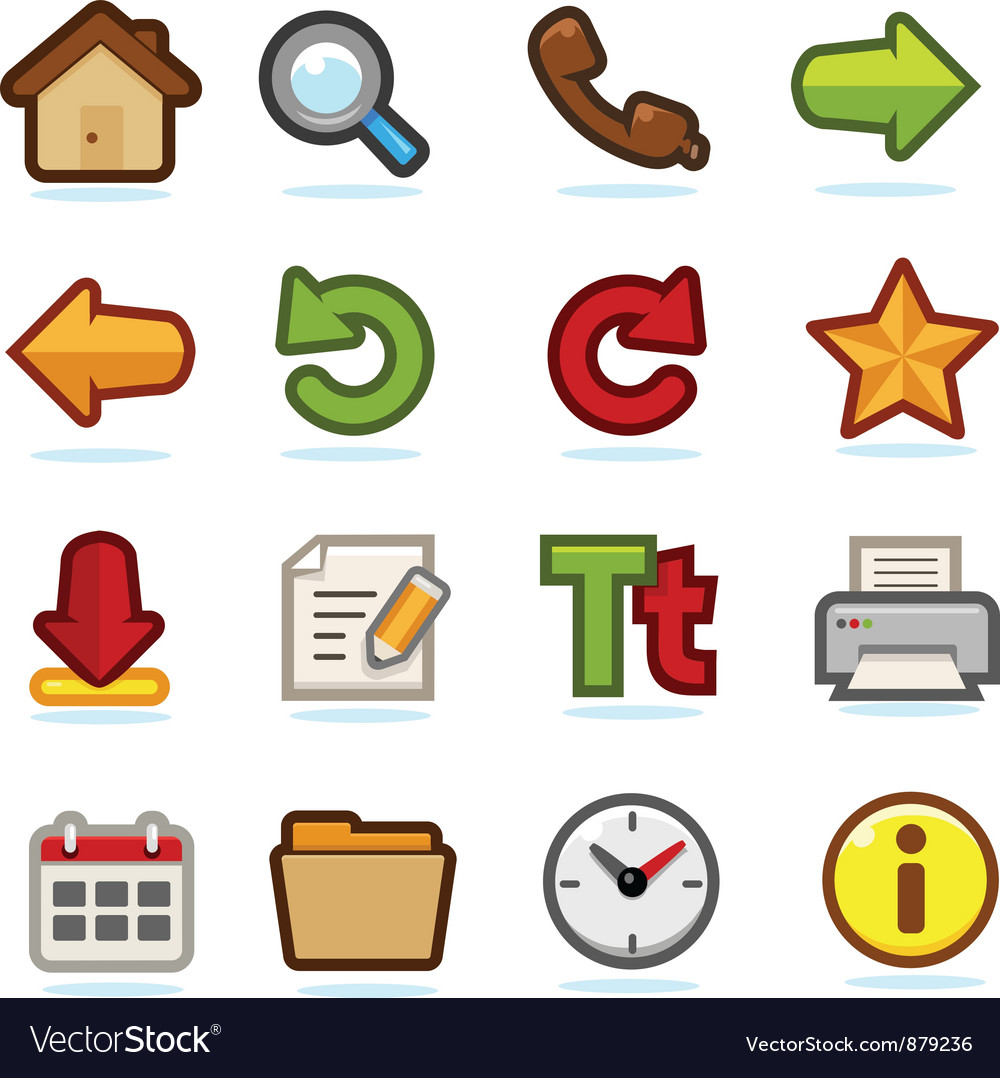 Web Browsing Icons