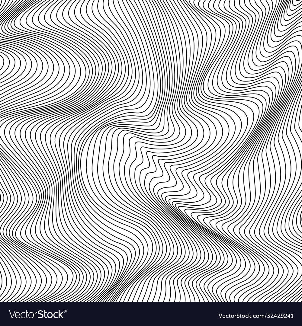 Abstract lines pattern waves background Vector Image Abstract lines pattern waves background