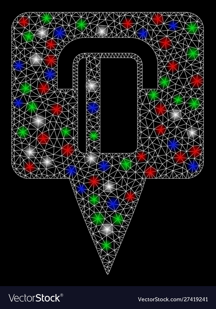 Bright mesh carcass bank terminal map pointer