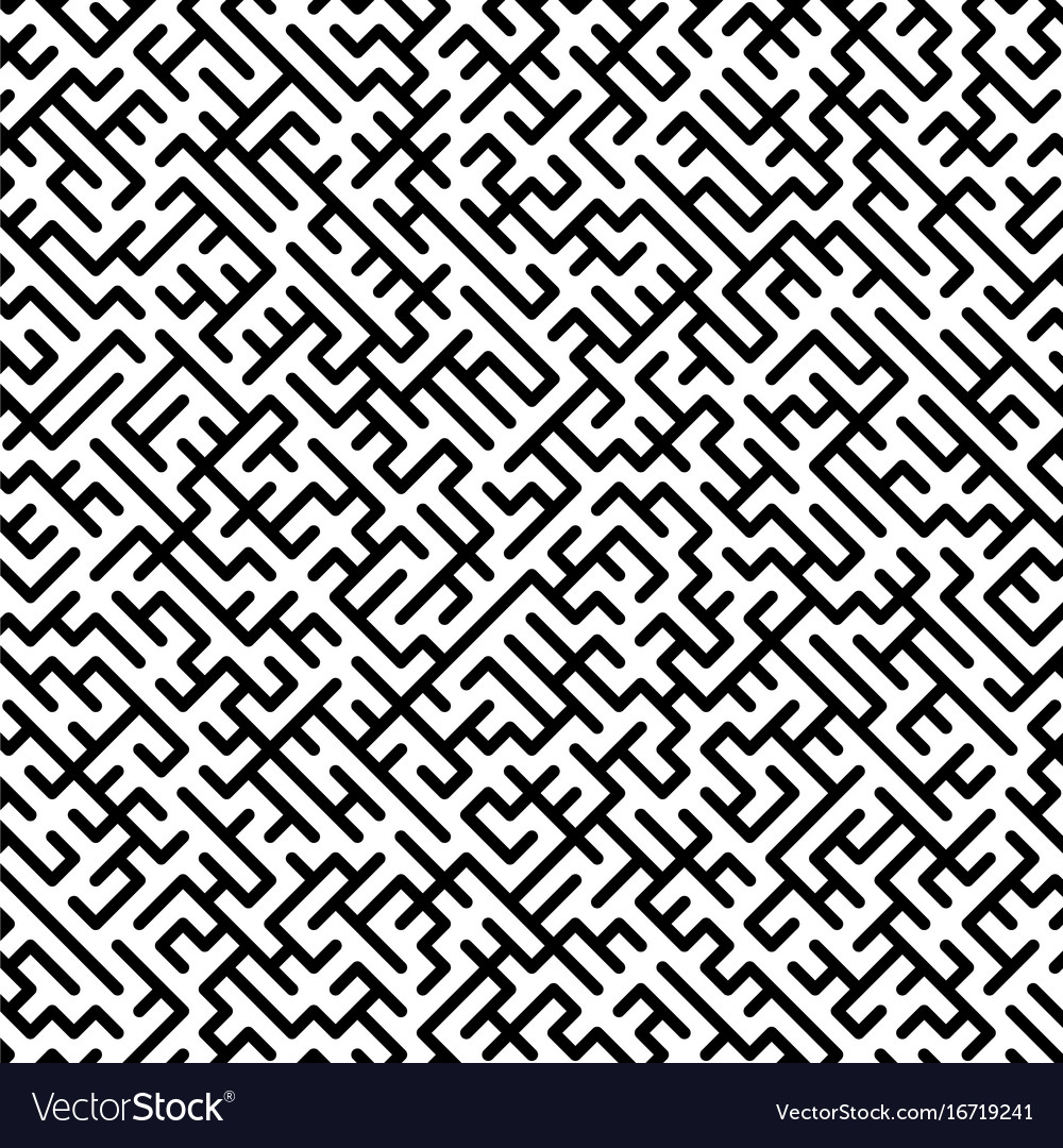 Intricate Maze Pattern