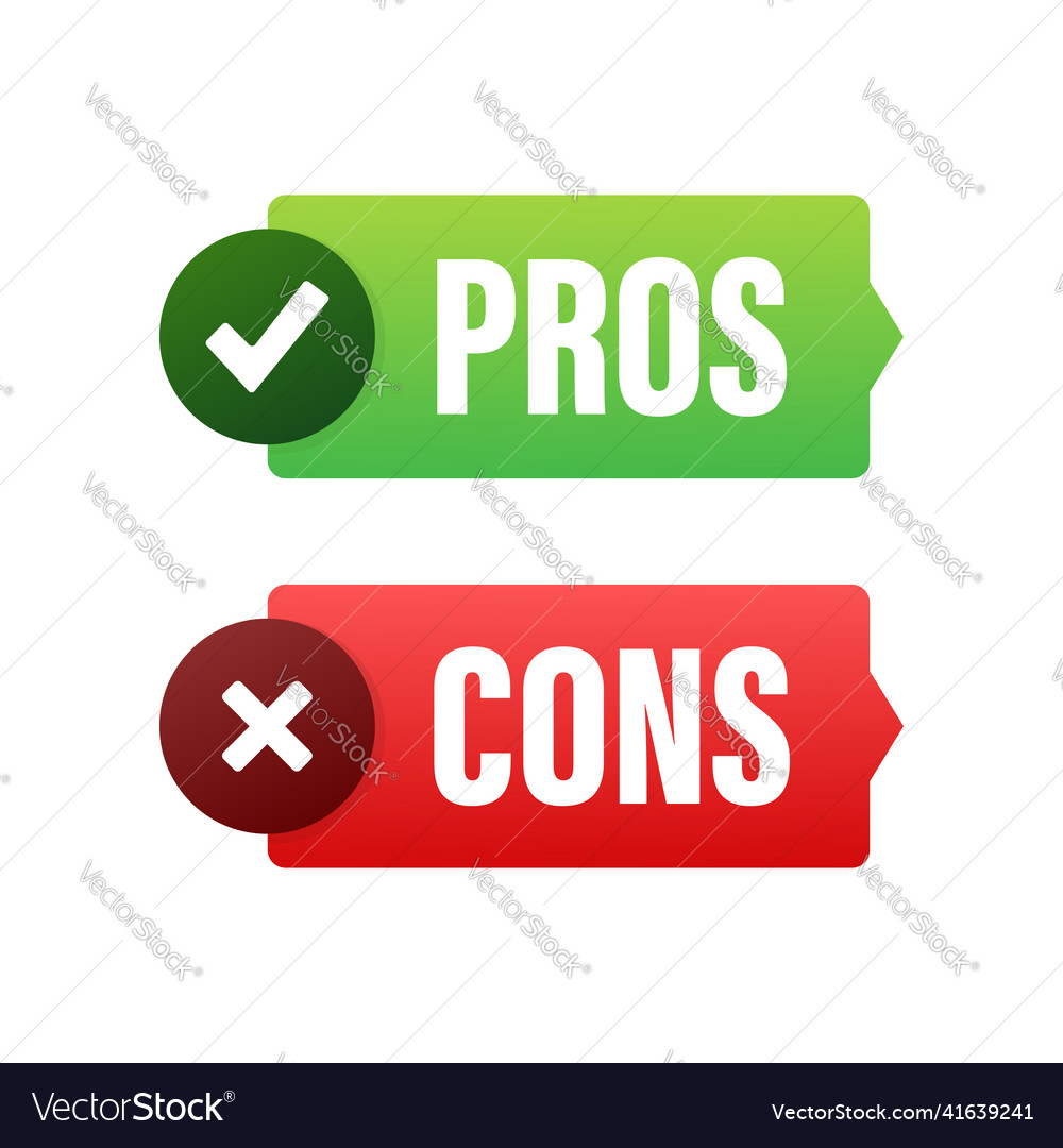 Pros cons comparison make decision optimal