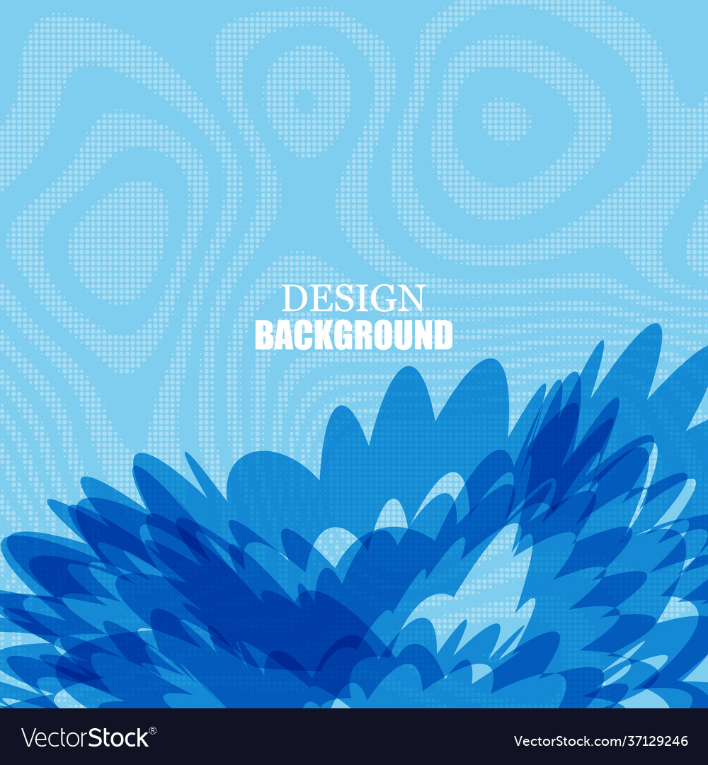 Abstract blue background with copy space for text vector image Abstract blue background with copy space for text