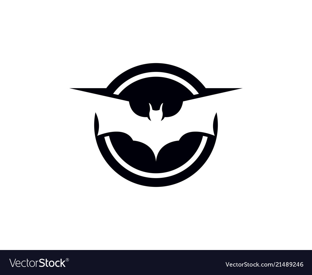 Bat Logo And Symbols Template Royalty Free Vector Image Bat Logo And Symbols Template Vector Image