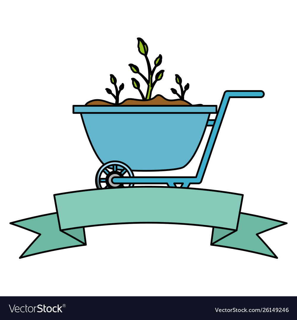 Tools decoration gardening flat design