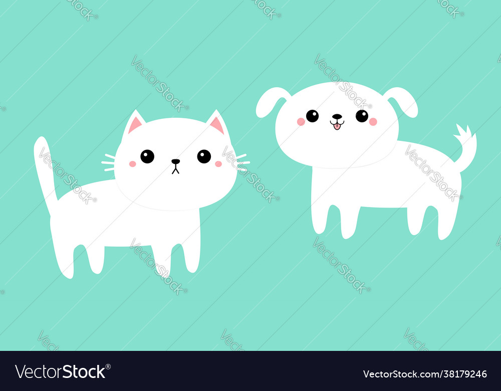 Puppy And Kitten Icon Stock Illustration - Download Image Now