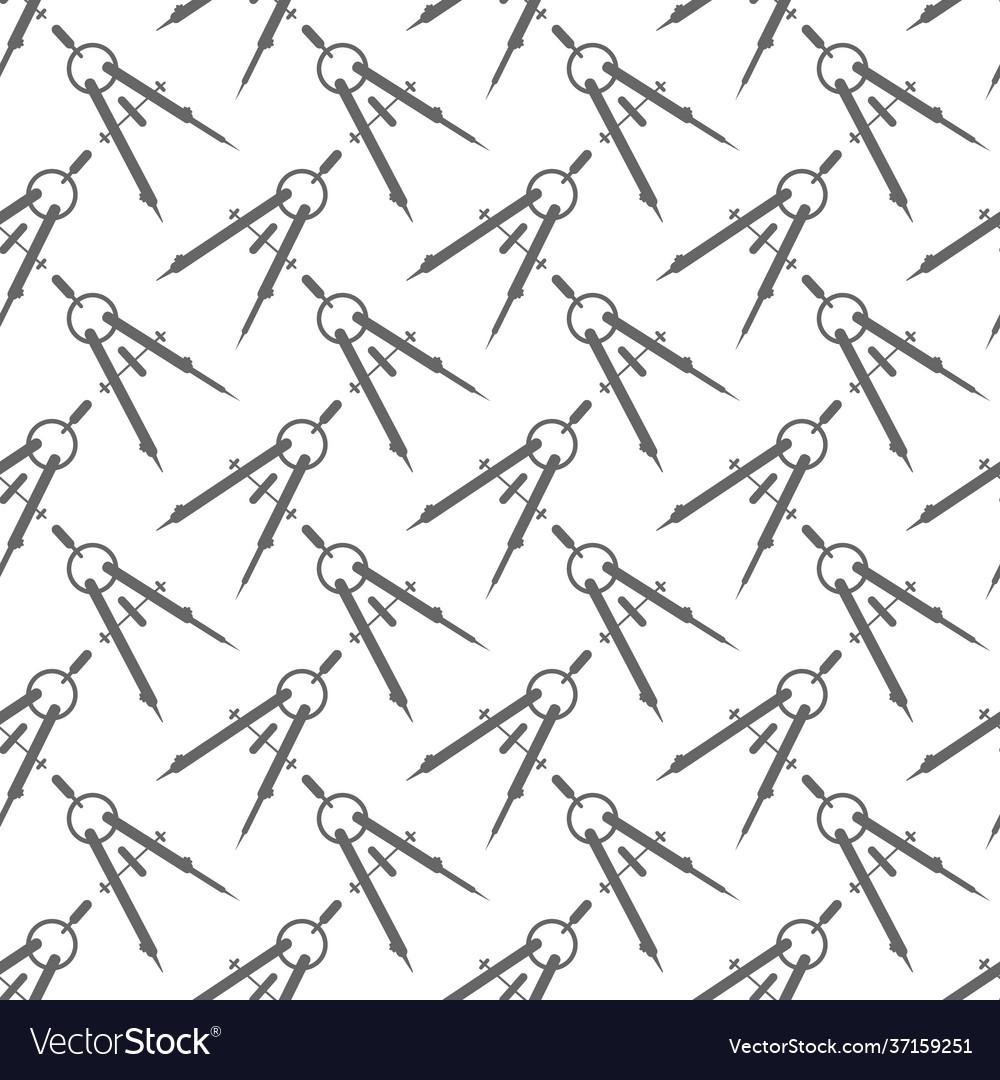Compasses seamless pattern for simple backgrounds vector image Compasses seamless pattern for simple backgrounds