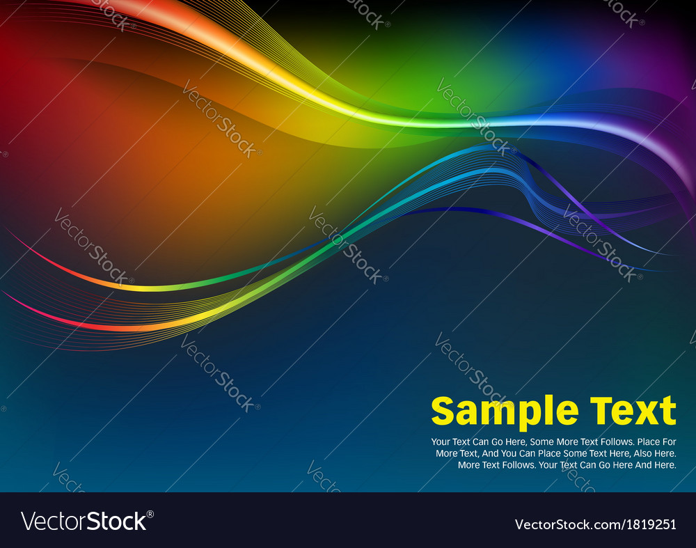 Dynamic Color Wave Background