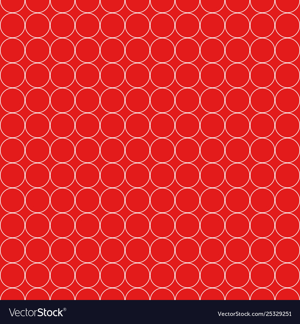 Seamless pattern white circle