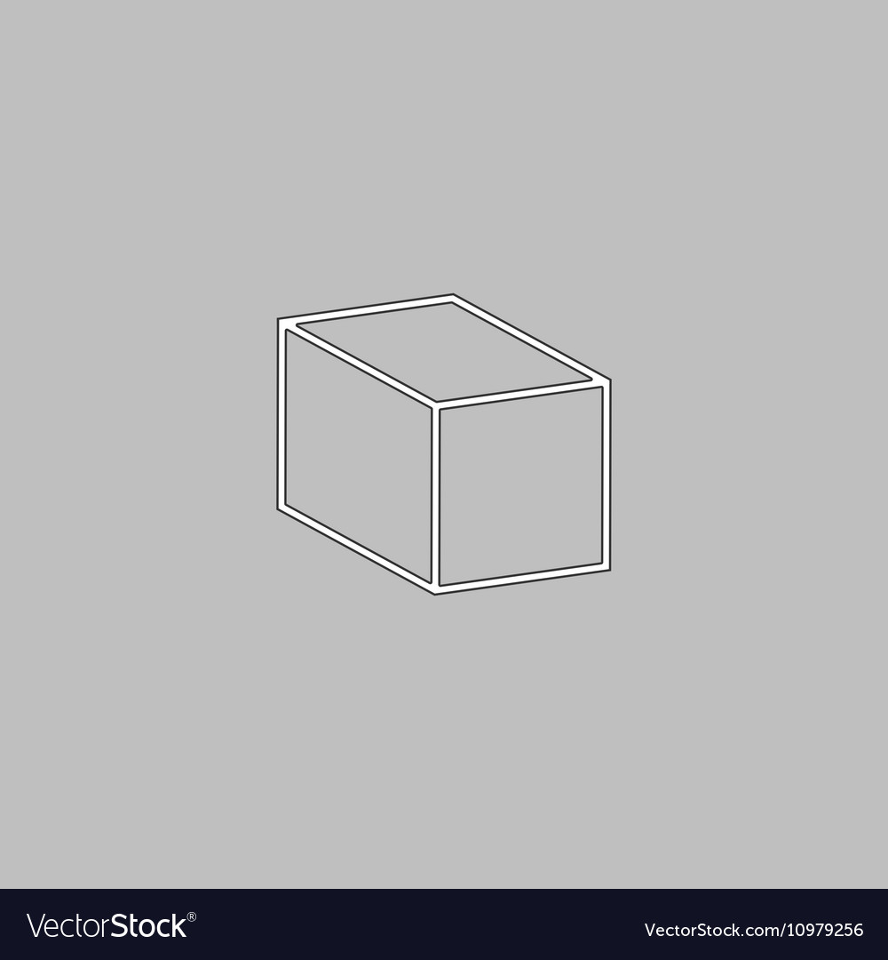 Cube computer symbol