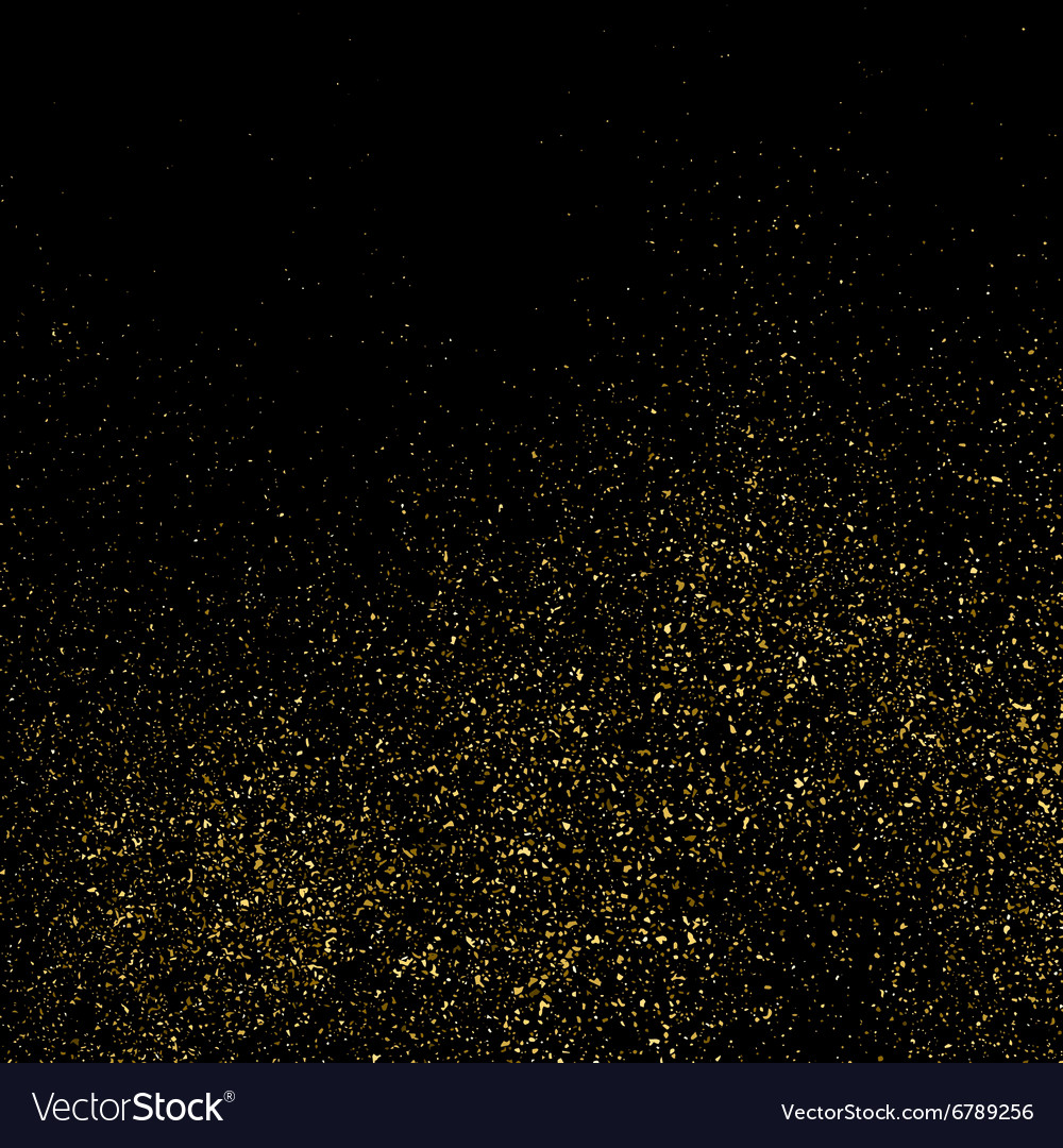 Gold Glitter Texture Royalty Free Vector Image