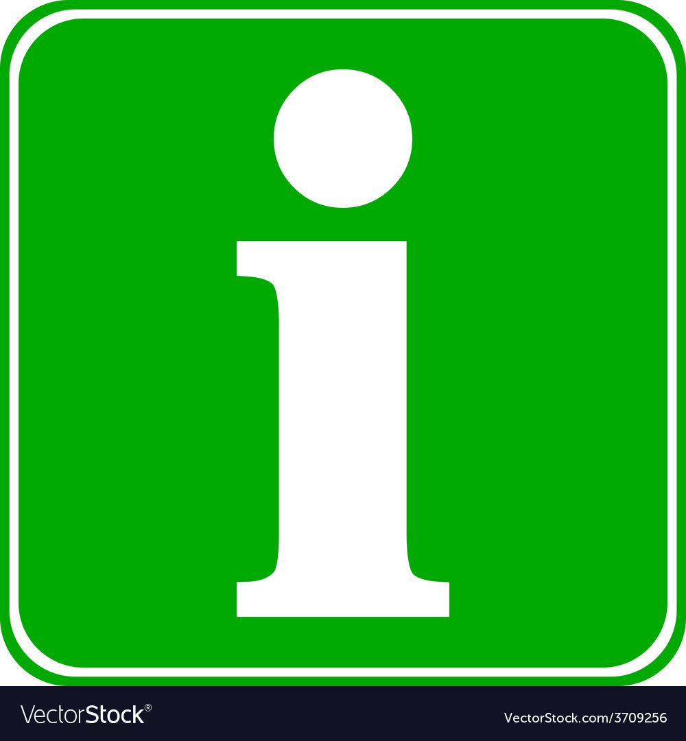 Info button