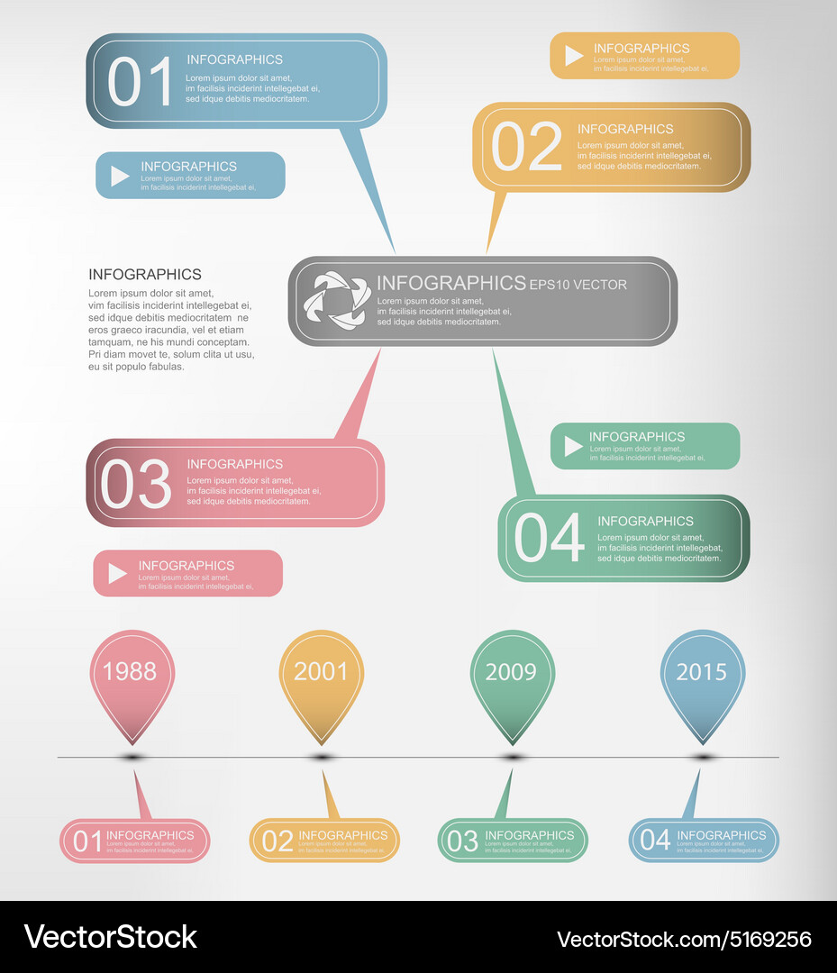 Infographic Royalty Free Vector Image - VectorStock