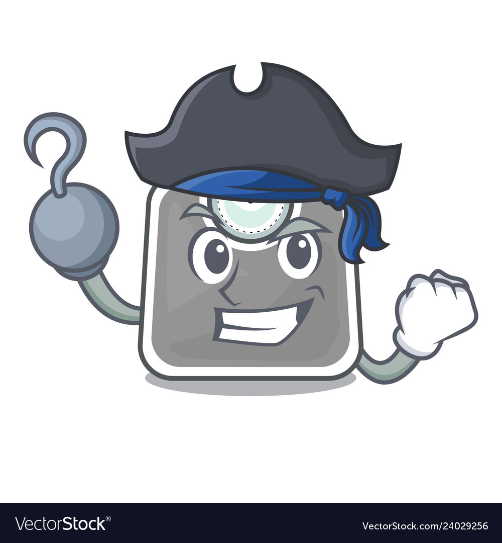 Pirate weghit scales in the shape characters Vector Image Pirate weghit scales in the shape characters