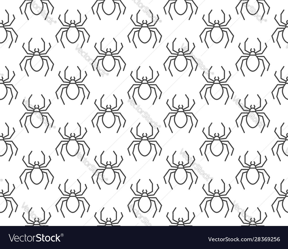 Spider background abstract insect seamless