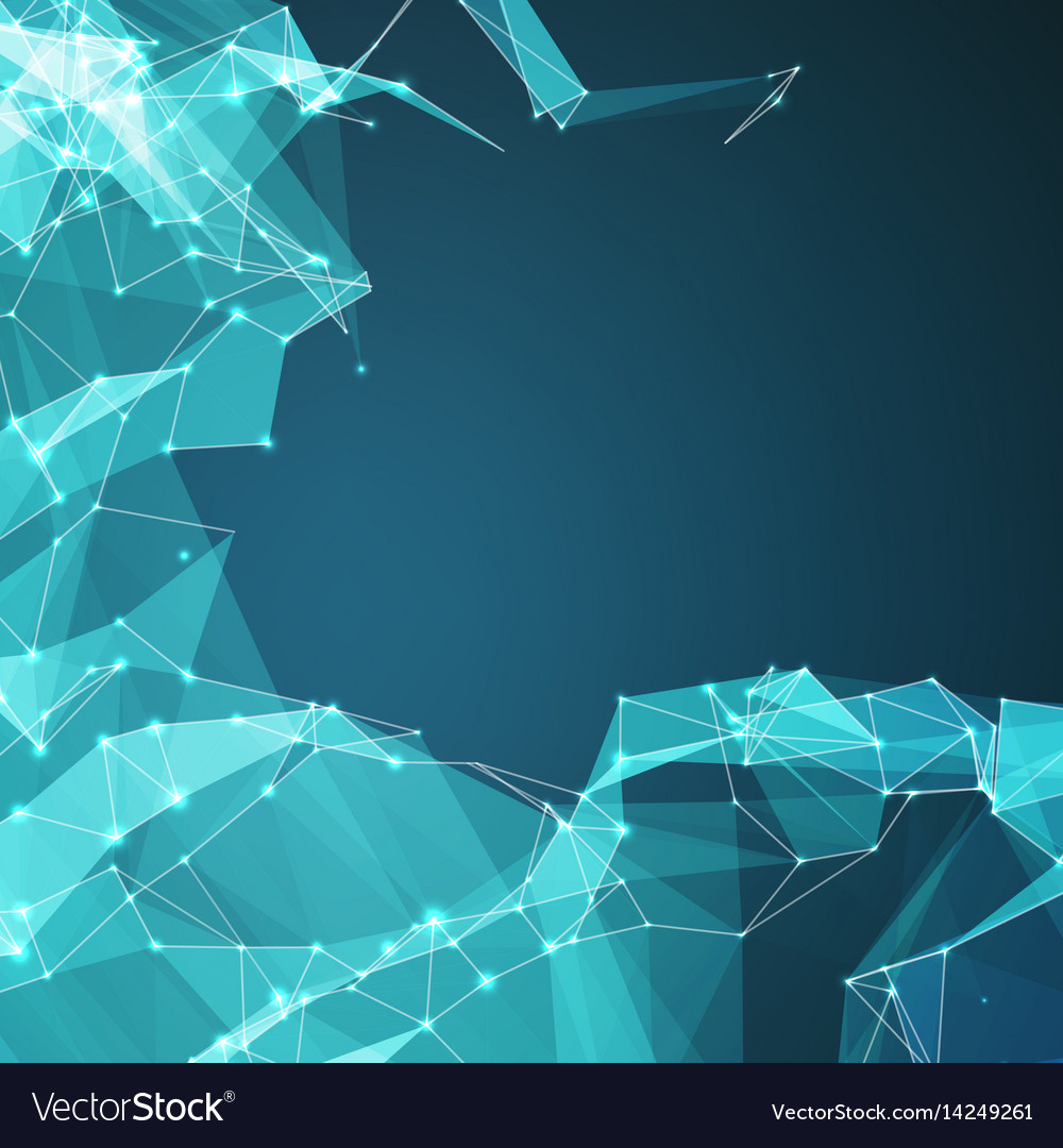 Abstract mesh background chaotically
