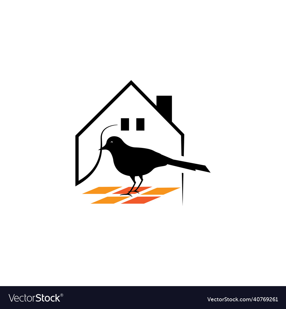 Bird house logo design