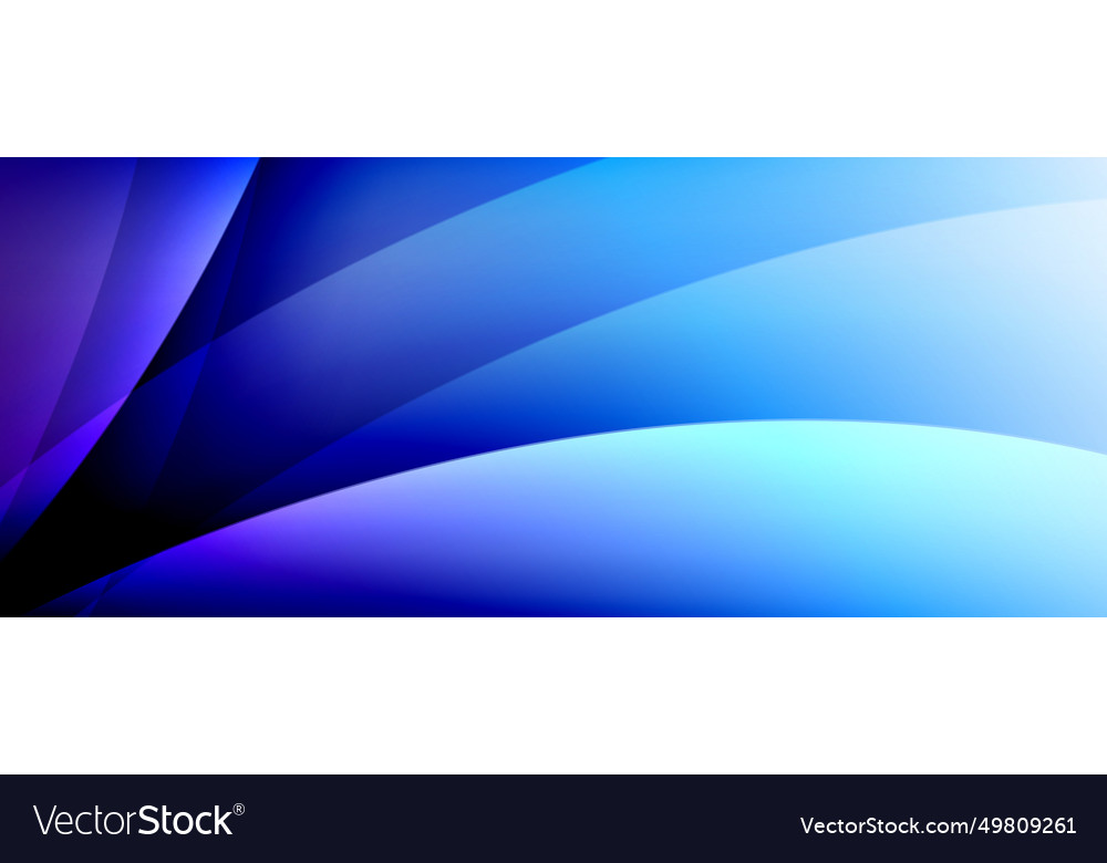 Dynamic flowing waves on gradient color background vector image Dynamic flowing waves on gradient color background