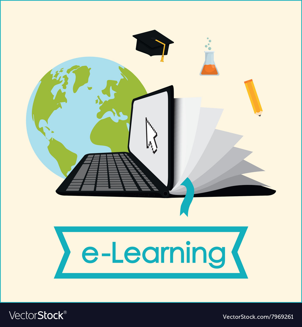 E-learning icon design