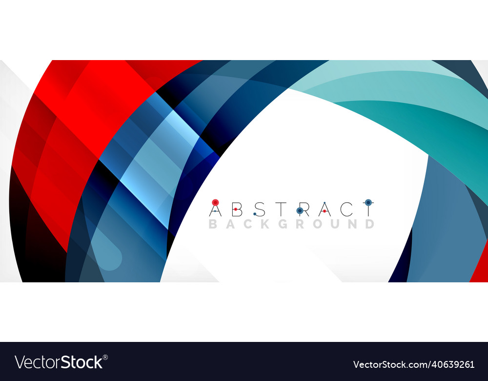 Geometric abstract background circle created