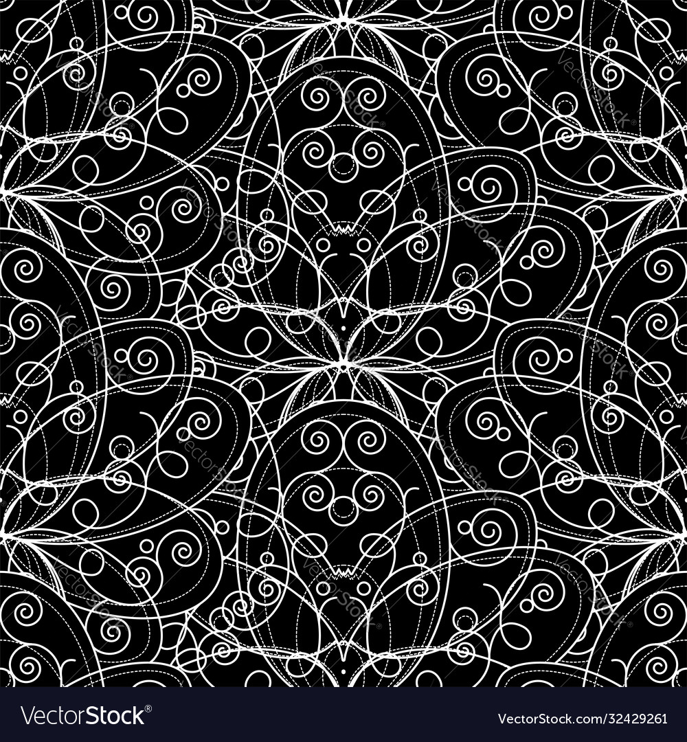 Seamless abstract background retro pattern design