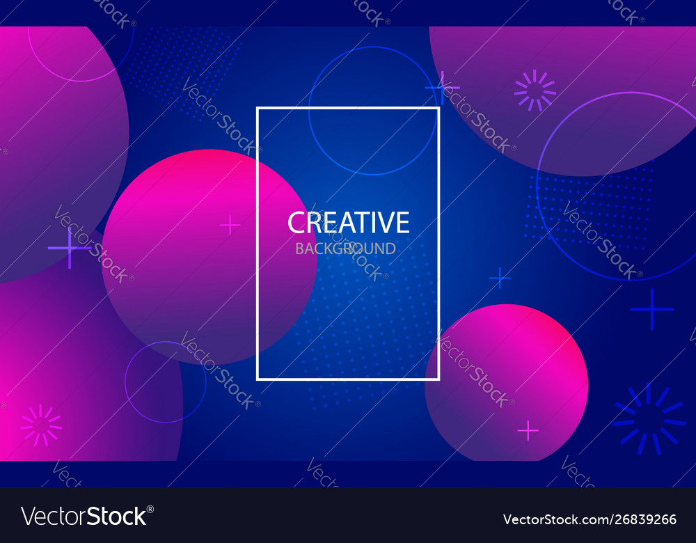 Abstract background with geometric gradient vector image Abstract background with geometric gradient