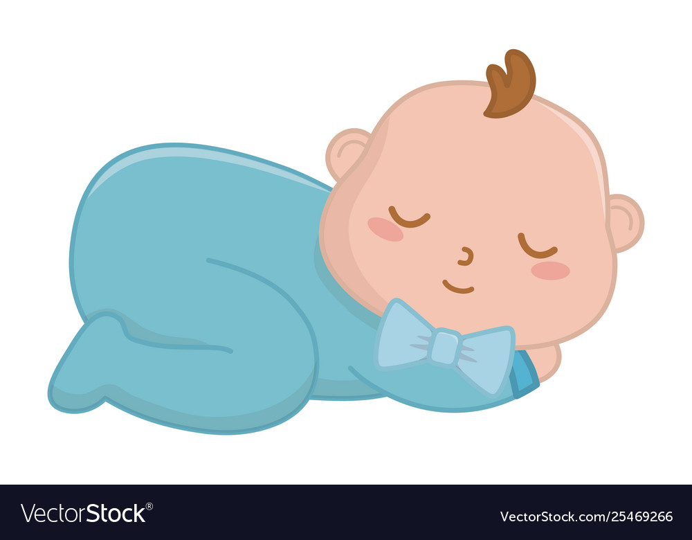 Baby sleeping icon Royalty Free Vector Image - VectorStock