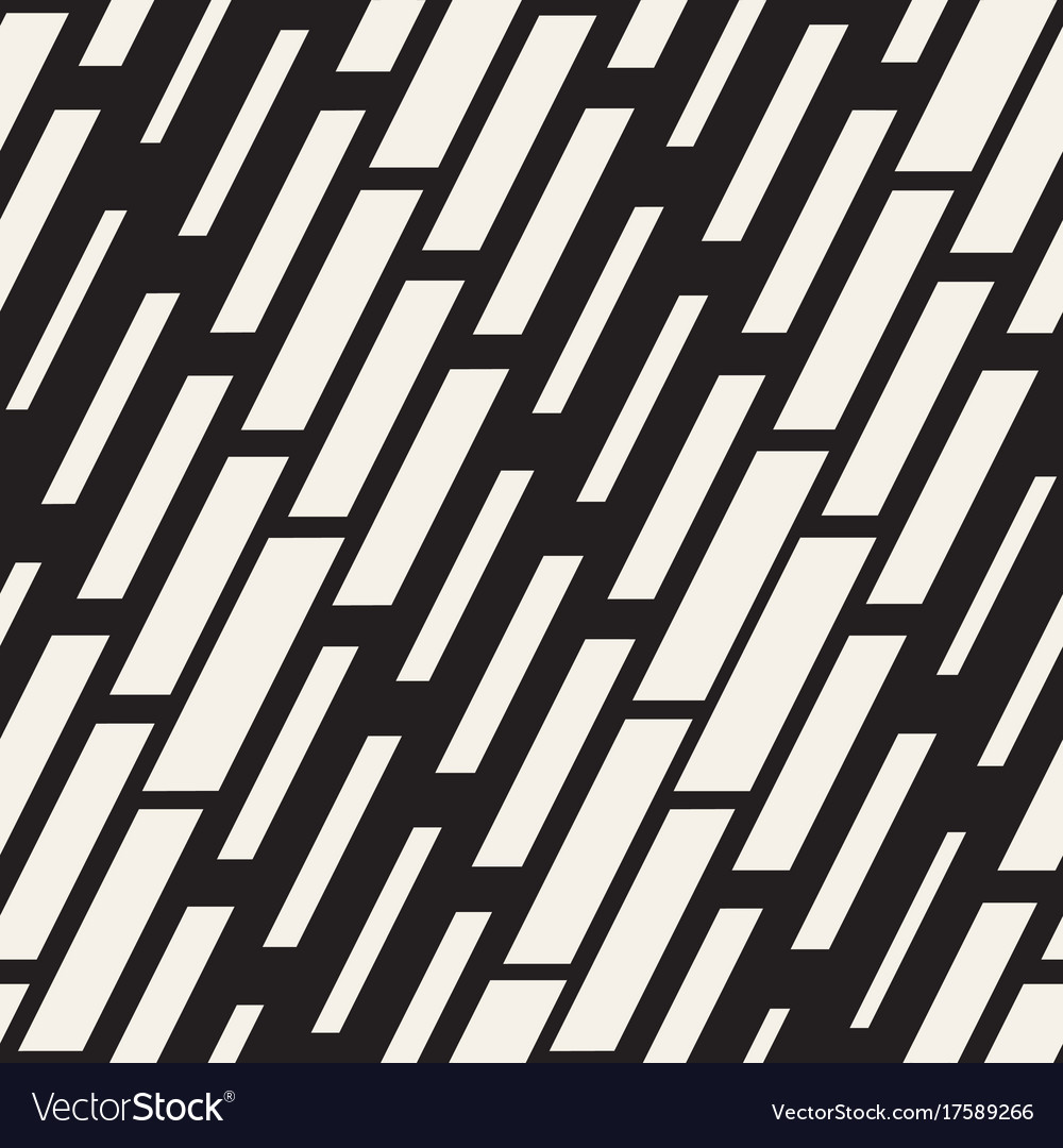 Black and white irregular dashed lines pattern