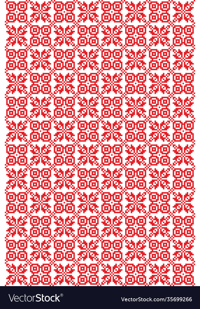 National Pixel Pattern Royalty Free Vector Image