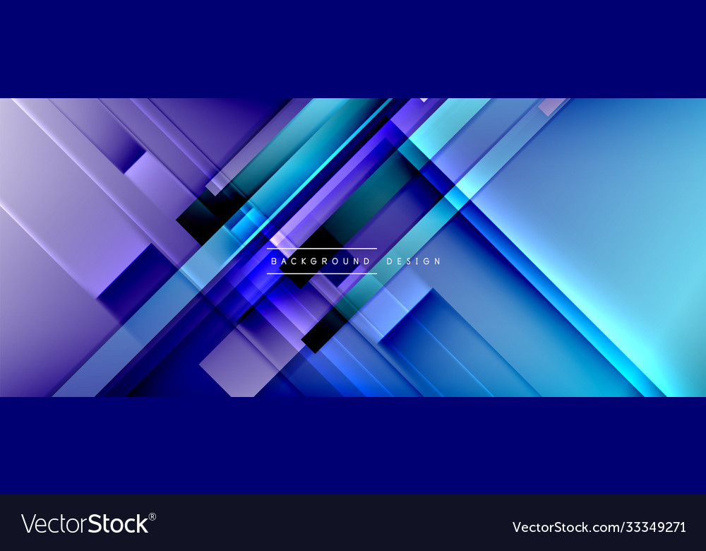 Dynamic lines on fluid color gradient trendy