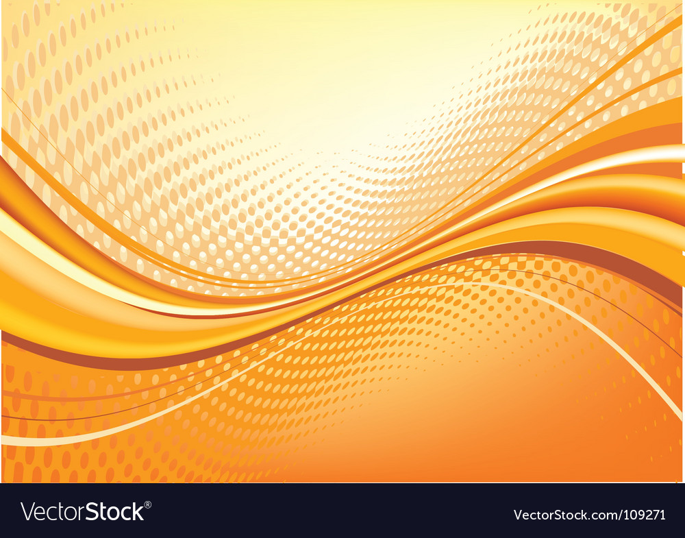 Dynamic Orange Spots Background